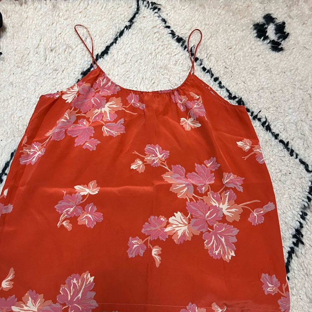 Silk Tucker NYC tank top